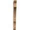 Ekena Millwork Balboa Slat Smooth Bracket, Western Red Cedar, 3 1/2"W x 34"D x 42"H BKT04X34X42BOA06SWR - alternate 3